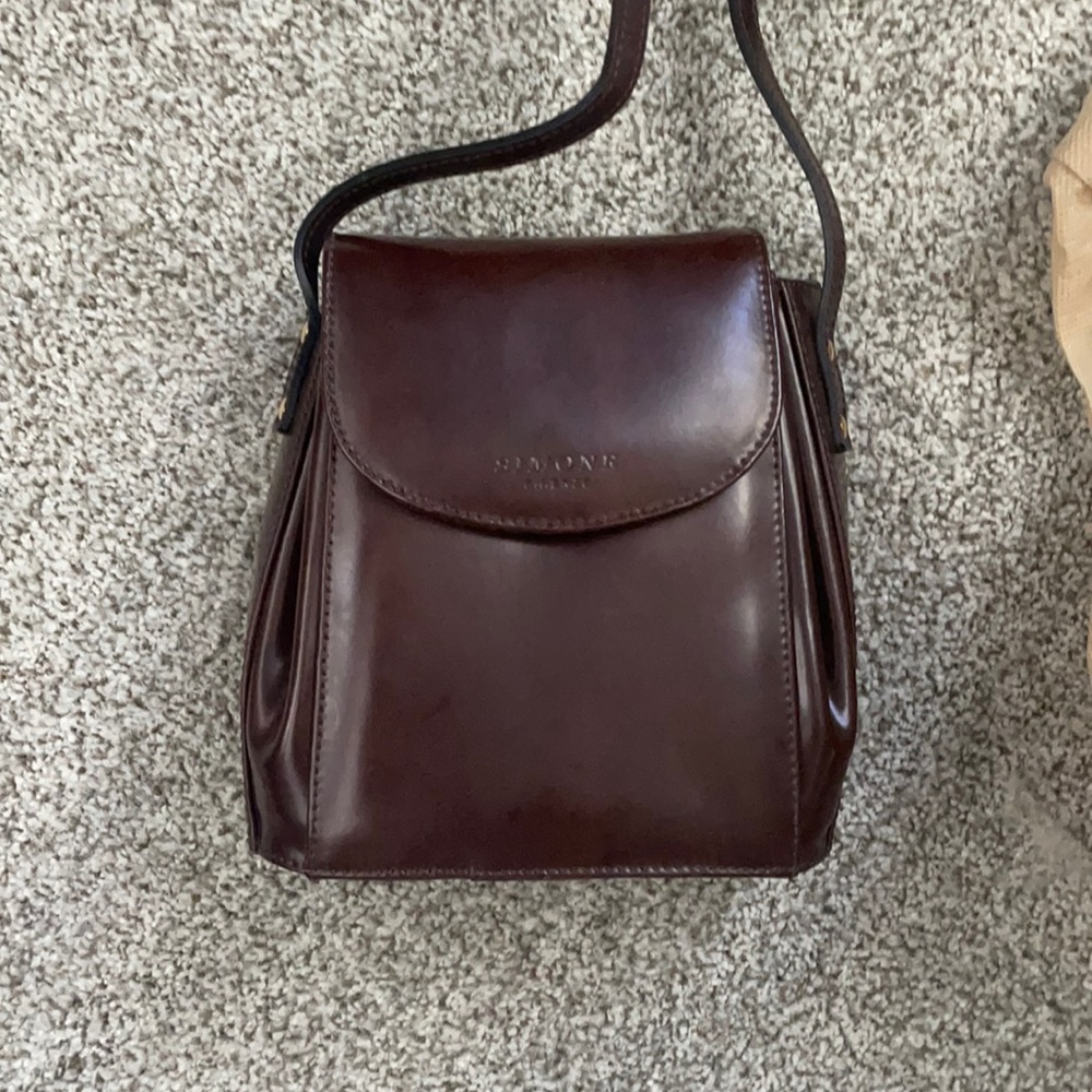 SOLD- no longer available
Brown leather italian purse